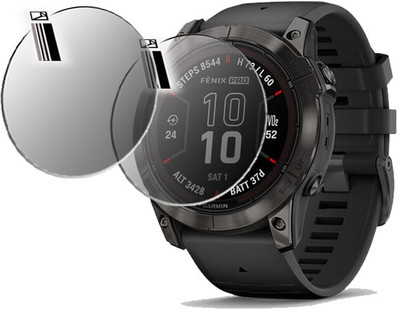 HIDEOUS Impossible Screen Guard for Garmin Fenix 7 Pro(Pack of 2)