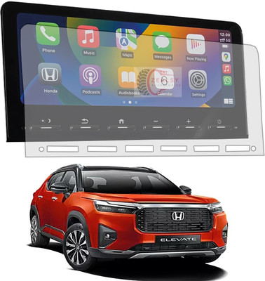 Zealsy Impossible Screen Guard for Compatible For HONDA ELEVATE ZX 2023 10.25 Inch Infotainment System Touch Screen Guard Protector Accessories(Pack of 1)