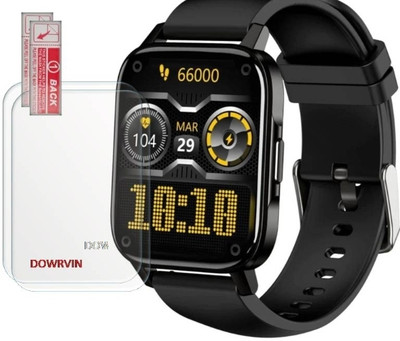 KHWABEEDA Impossible Screen Guard for AQFIT W6 SMART WATCH (PACK OF 2)(Pack of 2)