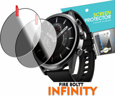 Olonga Impossible Screen Guard for FIRE BOLTT INFINITY CALLING NEW BLUETOOTH SMART WATCH(Pack of 2)
