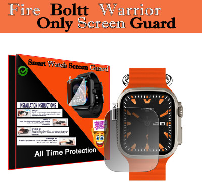 daffin Impossible Screen Guard for Fire-Boltt Warrior(Pack of 1)