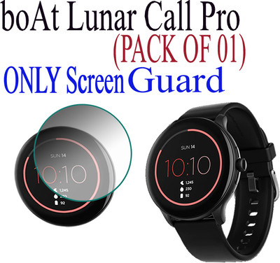 daffin Impossible Screen Guard for boAt Lunar Call Pro(Pack of 1)