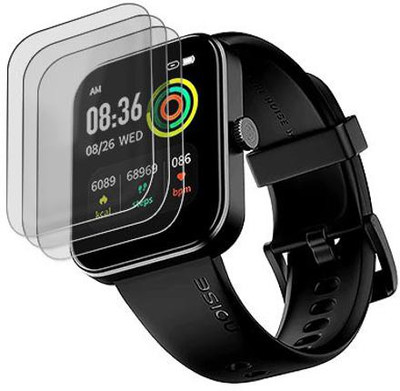 SOMTONE Impossible Screen Guard for Noise ColorFit Pulse Grand Smart Watch(Pack of 3)