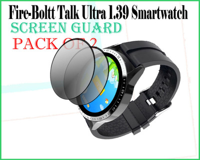 HIDEOUS Impossible Screen Guard for Fire-Boltt Talk Ultra(Pack of 2)