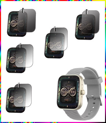 HIDEOUS Impossible Screen Guard for Noise ColorFit Spark(Pack of 5)