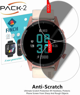 Olonga Impossible Screen Guard for NOISEFIT CORE 2 BUZZ SMART WATCH(Pack of 2)