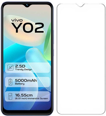 RRTBZ Impossible Screen Guard for Vivo Y02(Pack of 1)
