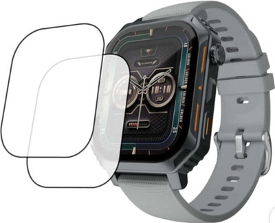 KHWABEEDA Impossible Screen Guard for HAMMER CONQUER 2.02 SMART WATCH SCREEN GUARD ( PACK OF 2)(Pack of 2)
