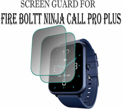 hirdesh Impossible Screen Guard for Fire-Boltt Ninja Call Pro Plus 1.83(Pack of 2)