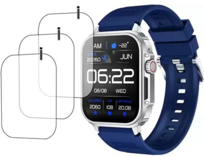 DOWRVIN Impossible Screen Guard for ALT HUNK SMART WATCH ( PACK OF 3)(Pack of 3)
