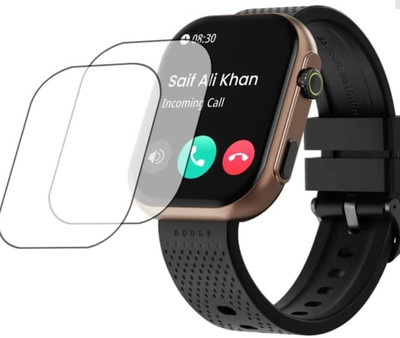 KHWABEEDA Impossible Screen Guard for BOULT CROWN X SMART WATCH (PACK OF 2)(Pack of 2)