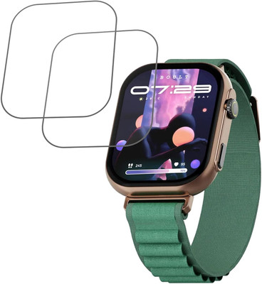AHWAVEEDA Impossible Screen Guard for Protective Ultra Clear Unbreakable Smartwatch Screen Protector for NoiseFit Vortex AMOLED Smart Watch(Pack of 2)