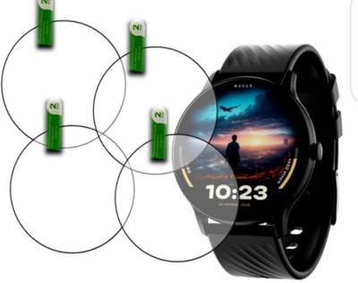 KHWABEEDA Impossible Screen Guard for BOULT DIRE 1.38 SMART WATCH SCREEN GUARD( PACK OF 4)(Pack of 4)