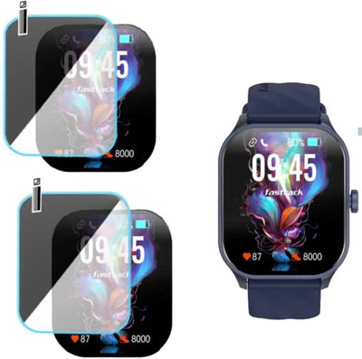 KHWABEEDA Impossible Screen Guard for FASTRACK REFLEX POWER.SMART WATCH(PACK OF 5)(Pack of 2)