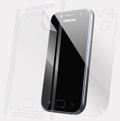INDIKAN Front and Back Screen Guard for Samsung Galaxy SL i9003(Pack of 1)