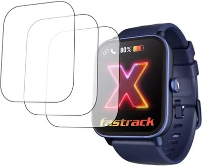 ZIDZEE Impossible Screen Guard for FASTRACK REVOLTT X WATCH SCREEN GUARD(PACK OF 3)(Pack of 3)
