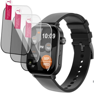 KHWABEEDA Impossible Screen Guard for BEATXP UNBOUND PRO 1.96 SMART WATCH SCREEN GUARD (PACK OF 3)(Pack of 3)