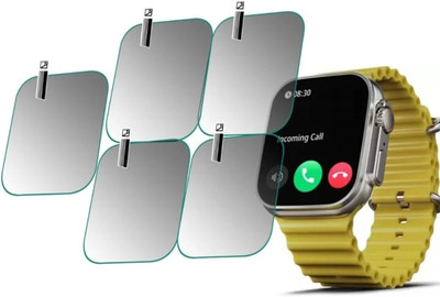 DB Impossible Screen Guard for BOULT CROWN 1.95 SMART WATCH SCREEN GUARD (PACK OF 5)(Pack of 5)
