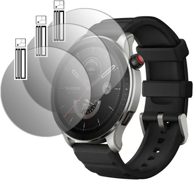 hirdesh Impossible Screen Guard for AMAZFIT GTR 4(Pack of 3)