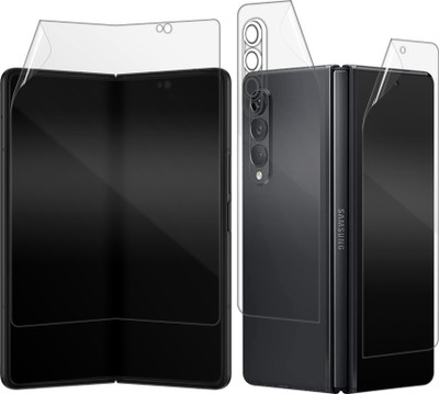 INDIKAN Front and Back Screen Guard for Samsung Galaxy Z Fold3(Pack of 1)