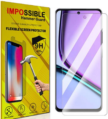 FCS Impossible Screen Guard for Realme V50s 5G Front (Glossy)(Pack of 1)