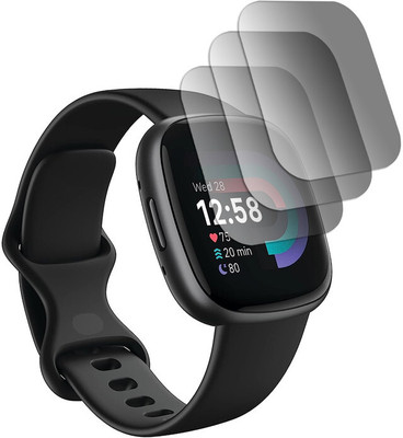 hirdesh Impossible Screen Guard for Fitbit Versa 4(Pack of 3)