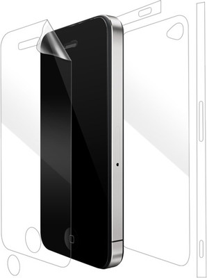 Navyabhii Front and Back Screen Guard for Apple iPhone 4 || Apple iPhone 4s(Pack of 1)