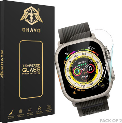 OHAYO Impossible Screen Guard for Apple Watch Ultra(Pack of 2)