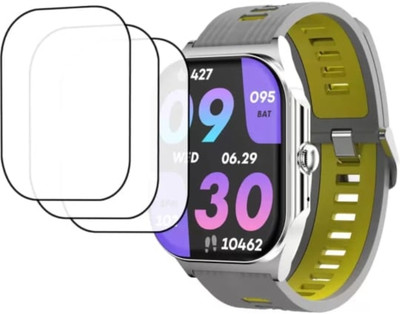 DB Impossible Screen Guard for PEBBLE ALIVE SMART WATCH SCREEN GUARD ( PACK OF 3)(Pack of 3)