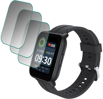 YCHROZE Impossible Screen Guard for Realme TechLife Watch SZ100(Pack of 3)