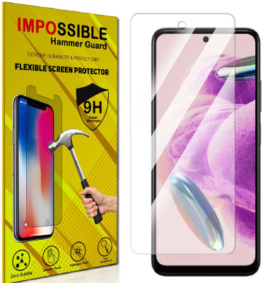 FCS Impossible Screen Guard for Xiaomi Redmi Note 12S Front (Glossy)(Pack of 1)