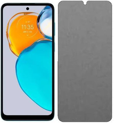 Kiksell Edge To Edge Tempered Glass for KS-Matte-NOV23-Motorola E22S(Pack of 1)