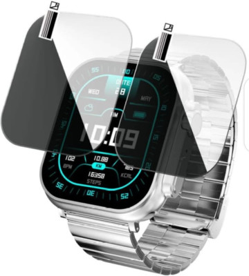 KHWABEEDA Impossible Screen Guard for FIRE -BOLTT GLADIATOR PLUS 1.96 SMART WATCH SCREEN GUARD ( PACK OF 2)(Pack of 2)