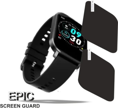 KHWABEEDA Impossible Screen Guard for Fire- Boltt Epic smart watch screen guard (pack of 2)(Pack of 2)