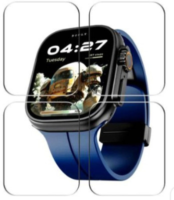 DB Impossible Screen Guard for BOULT CROWN PRO 2.01 SMART WATCH SCREEN GUARD (PACK OF 4)(Pack of 4)