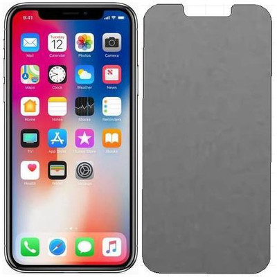 Nishad Edge To Edge Tempered Glass for SB-Matte-NOV23-Apple Iphone X(Pack of 1)