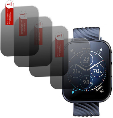 daffin Impossible Screen Guard for motorola moto watch 200(Pack of 4)