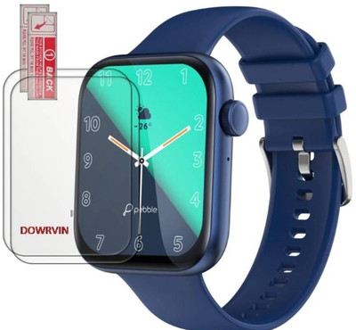 DOWRVIN Impossible Screen Guard for PEBBLE BLAZE SMART WATCH ( PACK OF 2)(Pack of 2)