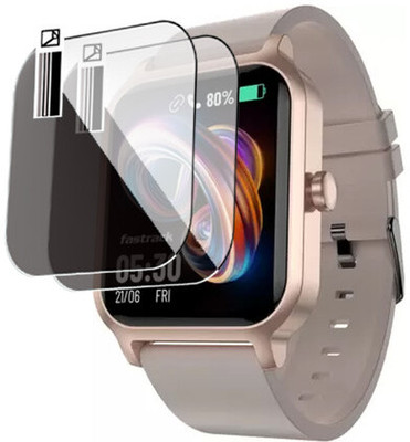 HIDEOUS Impossible Screen Guard for Fastrack Revoltt FS1(Pack of 2)