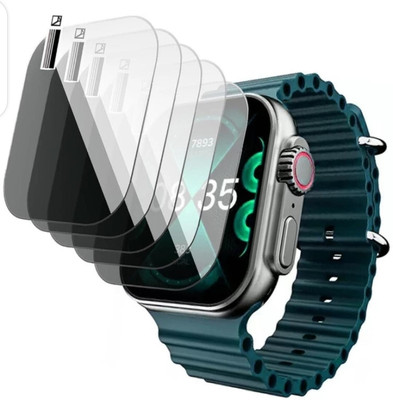 AHWAVEEDA Impossible Screen Guard for BOAT WAVE GENESIS PRO 1.96 SMART WATCH SCREEN GUARD ( PACK OF 5)(Pack of 5)