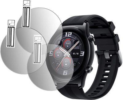YCHROZE Impossible Screen Guard for Honor Watch GS 3(Pack of 3)