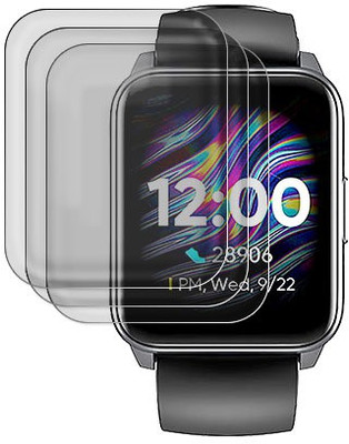 SOMTONE Impossible Screen Guard for DIZO Watch Matte(Pack of 3)