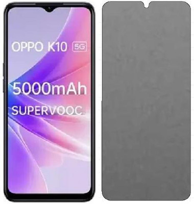 Snap Impossible Screen Guard for Compatible for Matte-NOV23-Oppo K10 5G(Pack of 1)