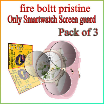 HIDEOUS Impossible Screen Guard for Fire-Boltt Pristine(Pack of 3)
