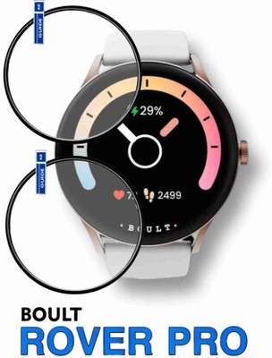 Aleena Impossible Screen Guard for BOULT ROVER PRO SMARTWATCH 0.192(Pack of 2)