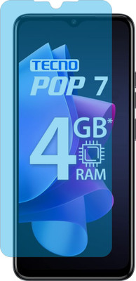 MOBART Impossible Screen Guard for TECNO POP 7 (UV AntiBlue Light Protection)(Pack of 1)