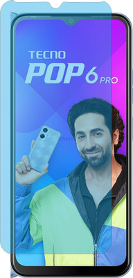 ZINGTEL Impossible Screen Guard for TECNO POP 6 PRO (UV AntiBlue Light Protection)(Pack of 1)