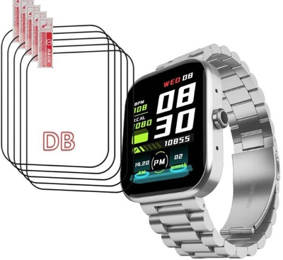 DOWRVIN Impossible Screen Guard for FIRE-BOLTT ENCORE STAINLESS 1.83 SMART WATCH (PACK OF 5)(Pack of 5)