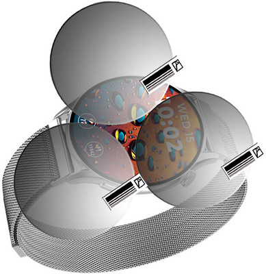 HIDEOUS Impossible Screen Guard for beatXP Evoke 1.43(Pack of 3)