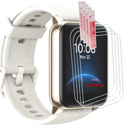 DOWRVIN Impossible Screen Guard for REALME WATCH 2 SMART WATCH (PACK OF 4)(Pack of 4)
